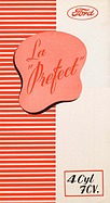 Ford Prefect - Verkufsprospekt (1938, franz.) Ford Prefect - Verkufsprospekt (1938, franz.)