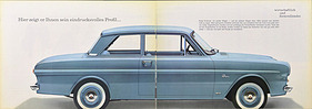 Ford Taunus 12 M - Verkaufsprospekt (1963) - Seiten 6 und 7 Ford Taunus 12 M - Verkaufsprospekt (1963) - Seiten 6 und 7