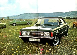 Ford Taunus - Verkaufsprospekt (1971) - Seiten 6 und 7 Ford Taunus - Verkaufsprospekt (1971) - Seiten 6 und 7