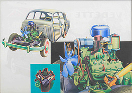 Ford Vedette Modell 1954 - Verkaufsprospekt (1953, franz.) - Seite 2 Ford Vedette Modell 1954 - Verkaufsprospekt (1953, franz.) - Seite 2