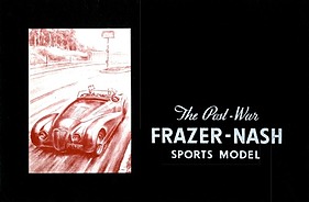 Frazer-Nash Sports Model (1950) - Prospekt, farbig, englisch