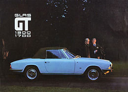 Glas 1300 und 1700 GT Coupé und Cabriolet - Verkaufsprospekt (1966) Glas 1300 und 1700 GT Coupé und Cabriolet - Verkaufsprospekt (1966)