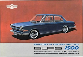 Glas 1500 - Verkaufsprospekt (1964) Glas 1500 - Verkaufsprospekt (1964)