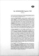 Glas Isar 600/700 und K600/700 - Presseunterlagen vom März 1960 Glas Isar 600/700 und K600/700 - Presseunterlagen vom März 1960
