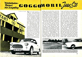Goggomobil Isar S35 - Westentaschen-Ferrari aus Dingolfing - Hobby 1 1960 - Seiten 40 und 41 Goggomobil Isar S35 - Westentaschen-Ferrari aus Dingolfing - Hobby 1 1960 - Seiten 40 und 41