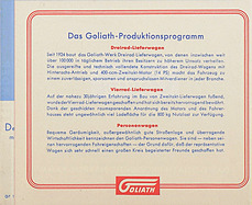 Goliath - Verkaufsprospekt (1953) - Seite 2 Goliath - Verkaufsprospekt (1953) - Seite 2
