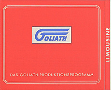 Goliath - Verkaufsprospekt (1953) Goliath - Verkaufsprospekt (1953)
