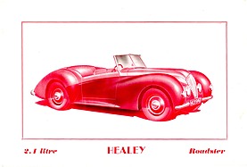 Healey Roadster 2,4 Litre - Verkaufsprospekt (1947, engl.) Healey Roadster 2,4 Litre - Verkaufsprospekt (1947, engl.)