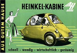Heinkel-Kabine - Faltprospekt (1957) Heinkel-Kabine - Faltprospekt (1957)