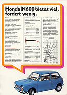 Honda N600 & N360 – Verkaufsprospekt (1967) – Seite 11 (1967)