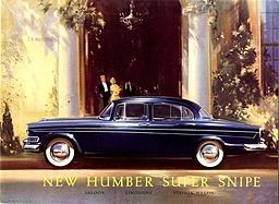 Humber Super Snipe (1960) - Faltprospekt (engl.) Humber Super Snipe (1960) - Faltprospekt (engl.)