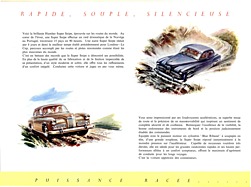 Humber Super Snipe - Verkaufsprospekt (1954, franz.) - Seite 2 Humber Super Snipe - Verkaufsprospekt (1954, franz.) - Seite 2