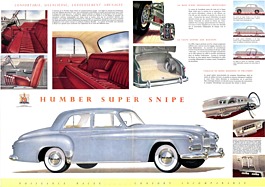 Humber Super Snipe - Verkaufsprospekt (1954, franz.) - Seite 4 Humber Super Snipe - Verkaufsprospekt (1954, franz.) - Seite 4