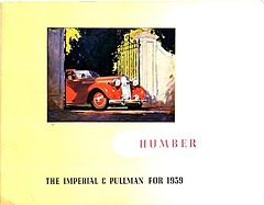 Humber - The Imperial and Pullman (1939) - Verkaufsprospekt (engl.) Humber - The Imperial and Pullman (1939) - Verkaufsprospekt (engl.)