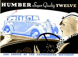 Humber Twelve (1936) - Verkaufsprospekt (engl.) Humber Twelve (1936) - Verkaufsprospekt (engl.)