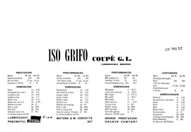 ISO Grifo GL Coupé (1971) - Prospekt, s-w, viersprachig - Seite 2 ISO Grifo GL Coupé (1971) - Prospekt, s-w, viersprachig - Seite 2