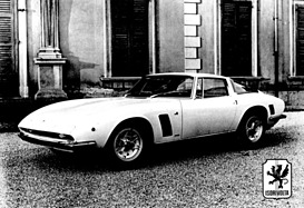 ISO Grifo GL Coupé (1971) - Prospekt, s-w, viersprachig ISO Grifo GL Coupé (1971) - Prospekt, s-w, viersprachig