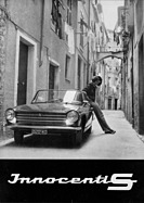 Innocenti S - Datenblatt (1963) Innocenti S - Datenblatt (1963)