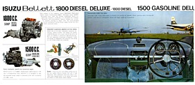 Isuzu Bellet - Verkaufsprospekt (1965, engl.) - Seite 4 Isuzu Bellet - Verkaufsprospekt (1965, engl.) - Seite 4