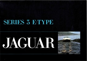 Jaguar E V12 1972 - Verkaufsprospekt Jaguar E V12 1972 - Verkaufsprospekt