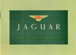 Jaguar Mk VII und XK 120 Models - Verkaufsprospekt (1953, engl.) Jaguar Mk VII und XK 120 Models - Verkaufsprospekt (1953, engl.)