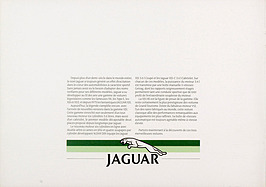 Jaguar XJ-S – Verkaufsprospekt (1985, franz.) – Seite 2 Jaguar XJ-S – Verkaufsprospekt (1985, franz.) – Seite 2