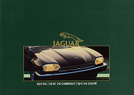 Jaguar XJ-S – Verkaufsprospekt (1985, franz.) Jaguar XJ-S – Verkaufsprospekt (1985, franz.)