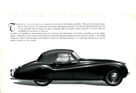 Jaguar XK 120 Convertible - Prospekt 1953 (englisch) - Seite 2 Jaguar XK 120 Convertible - Prospekt 1953 (englisch) - Seite 2