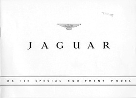 Jaguar XK 120 SE - Prospekt (engl) von 1955 Jaguar XK 120 SE - Prospekt (engl) von 1955