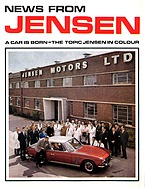 Jensen "A Car is Born" - Broschüre (1969, engl.) Jensen "A Car is Born" - Broschüre (1969, engl.)