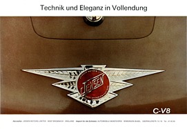 Jensen C-V8 - Verkaufsprospekt (1964) Jensen C-V8 - Verkaufsprospekt (1964)