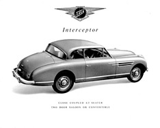 Jensen Interceptor - Verkaufsprospekt (1956, englisch) Jensen Interceptor - Verkaufsprospekt (1956, englisch)