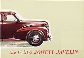 Jowett Javelin 1 1/2 Litre - Verkaufsprospekt (1952, engl.) Jowett Javelin 1 1/2 Litre - Verkaufsprospekt (1952, engl.)