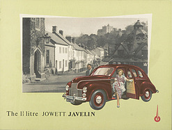 Jowett Javelin 1 1/2 Litre - Verkaufsprospekt (1952, engl.) Jowett Javelin 1 1/2 Litre - Verkaufsprospekt (1952, engl.)