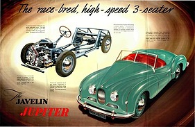 Jowett Javelin Jupiter - Verkaufsprospekt (1950, engl.) - Seite 3 Jowett Javelin Jupiter - Verkaufsprospekt (1950, engl.) - Seite 3