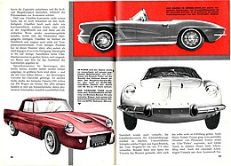 Kunststoffträume auf vier Rädern - Hobby 10/1962 - Seiten 56 und 57 Kunststoffträume auf vier Rädern - Hobby 10/1962 - Seiten 56 und 57