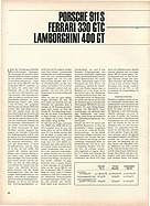 Lamborghini 400 GT gegen Ferrari 330 GTC und Porsche 911 S - Motor Revue 60-4/1966 - Seite 28 Lamborghini 400 GT gegen Ferrari 330 GTC und Porsche 911 S - Motor Revue 60-4/1966 - Seite 28
