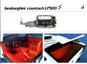 Lamborghini Countach LP 500 S - Faltprospekt (1983) - Seite 3 Lamborghini Countach LP 500 S - Faltprospekt (1983) - Seite 3