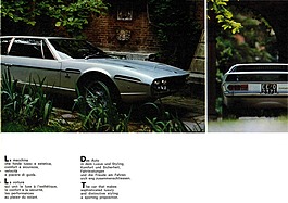 Lamborghini Espada - Verkaufsprospekt (1973, mehrspr.) - Seite 3 Lamborghini Espada - Verkaufsprospekt (1973, mehrspr.) - Seite 3