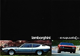Lamborghini Espada - Verkaufsprospekt (1973, mehrspr.) Lamborghini Espada - Verkaufsprospekt (1973, mehrspr.)