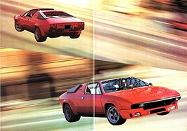 Lamborghini Silhouette - Verkaufsprospekt (1978, engl. franz. ital. deutsch) - Seiten 2 und 3 Lamborghini Silhouette - Verkaufsprospekt (1978, engl. franz. ital. deutsch) - Seiten 2 und 3