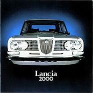 Lancia 2000 - Verkaufsprospekt (1972) Lancia 2000 - Verkaufsprospekt (1972)