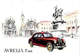 Lancia Aurelia 2. Serie - Verkaufsprospekt (1956, ital.) Lancia Aurelia 2. Serie - Verkaufsprospekt (1956, ital.)