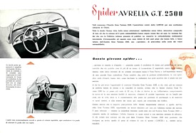 Lancia Aurelia GT 2500 Spider - Verkaufsprospekt (1954, ital.) - Seite 2 Lancia Aurelia GT 2500 Spider - Verkaufsprospekt (1954, ital.) - Seite 2