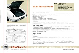 Lancia Aurelia GT 2500 Spider - Verkaufsprospekt (1954, ital.) - Seite 4 Lancia Aurelia GT 2500 Spider - Verkaufsprospekt (1954, ital.) - Seite 4