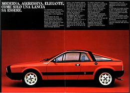 Lancia Beta Montecarlo - Prospekt (1982, ital.) - Seiten 4 und 5