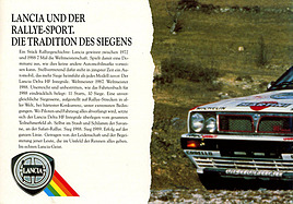 Lancia Delta HF integrale – Verkaufsprospekt (1989) – Seite 2 (1989)