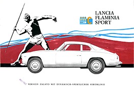 Lancia Flaminia 3C sport Zagato 2500 - Verkaufsprospekt (1963) Lancia Flaminia 3C sport Zagato 2500 - Verkaufsprospekt (1963)