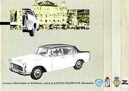 Lancia Flaminia in allen Varianten - Verkaufsbroschüre (1960, franz.) - Seite 4 Lancia Flaminia in allen Varianten - Verkaufsbroschüre (1960, franz.) - Seite 4