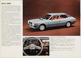 Le Lancia Beta - Verkaufsprospekt (1975, engl.) - Seite 6 (1975)